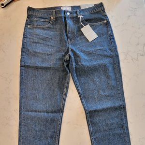 Everlane The Straight Fit Jean Men's 35x32 - Dark Blue Wash